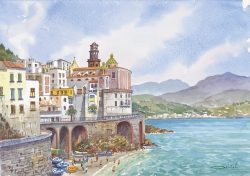 01 Atrani - Abbracciata dalla sua spiaggia e dal suo mare