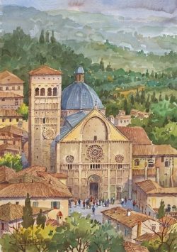12 Assisi - L'antico Duomo di San Rufino