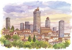 12 S. Gimignano - Panorama