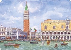 16 Venezia - Panorama dal Canal Grande
