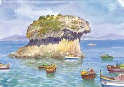 02 Isola d' Ischia - Lacco Ameno: Il Fungo