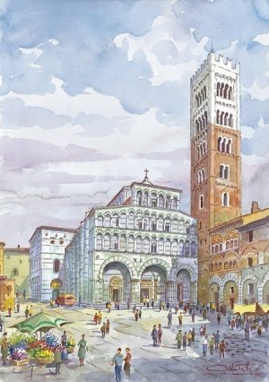 02 Lucca - Piazza San Martino, Il Duomo