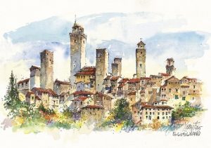 02 S. Gimignano - Panorama da sogno