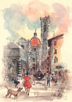 022c Firenze - Battistero e Cattedrale