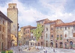 23 S. Gimignano - Piazza della Cisterna