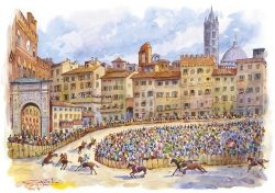 26 Siena - Il Palio in Piazza del Campo