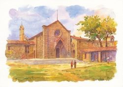 02q Fiesole - La Chiesa e il Convento di San Francesco