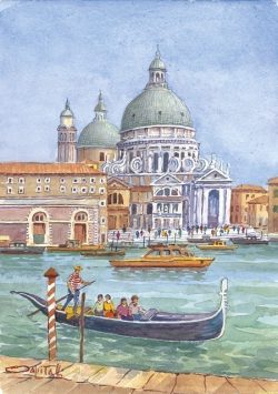 38 Venezia - In gondola alla Salute