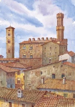 04 Volterra - La Torre e il campanile