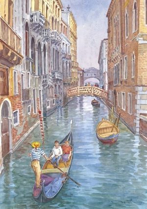 44 Venezia - Verso il Ponte dei Sospiri... sospirando