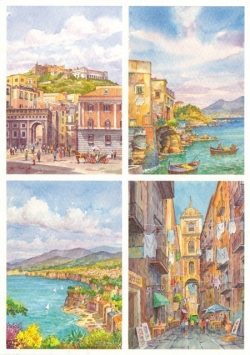 45 Quattro Immagini - Napoli e Sorrento