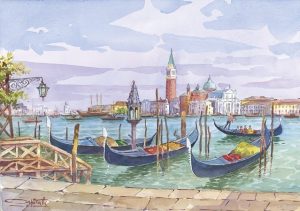 47 Venezia - In gondola a San Giorgio