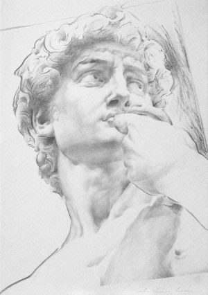 05 Omaggio a Michelangelo: Volto del David