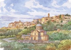 05 Montepulciano - La bella città e il delizioso di San Biagio