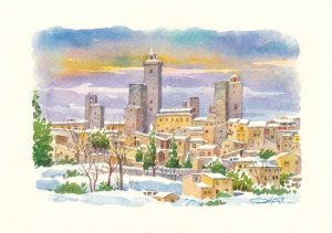 05 S. Gimignano - Panorama invernale