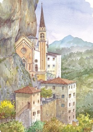 06 Lungo le coste del Garda - Santuario della Madonna della Corona