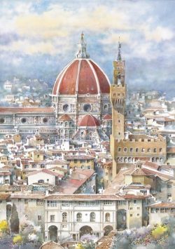 064 Firenze - Il Cupolone e Palazzo Vecchio