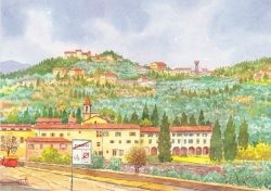 08 Fiesole - San Domenico e i bei colli Fiesolani