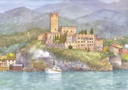 08 Lungo le coste del Garda - Malcesine, castello Scaligero (sec XIII)