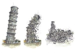 08 Pisa - La Torre beffa se stessa