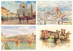 081 Quattro Immagini - Firenze, Preziose tessere di uno stesso mosaico