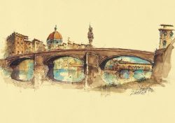 008p Firenze - Ponte Santa Trinita