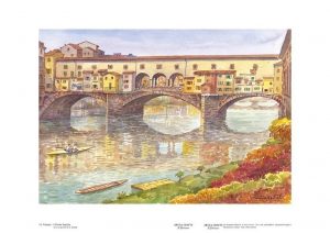 Poster 14 Firenze: Il Ponte Vecchio