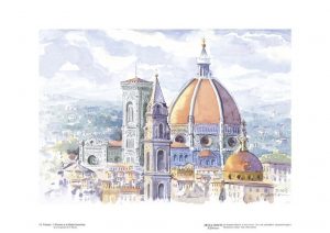 Poster 15 Firenze: Il Duomo e la Badia fiorentina