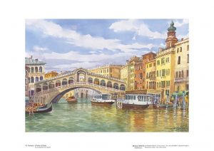 Poster 15 Venezia: Il Ponte di Rialto