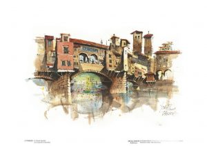 Poster 17 Firenze: Il Ponte Vecchio
