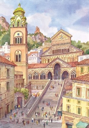 Poster 02 Amalfi: Il Duomo