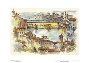 Poster 02 Firenze: Il Ponte Vecchio