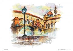 Poster 02 Firenze: Il Ponte Vecchio