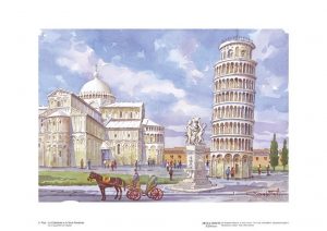 Poster 02 Pisa: La Cattedrale e la Torre Pendente