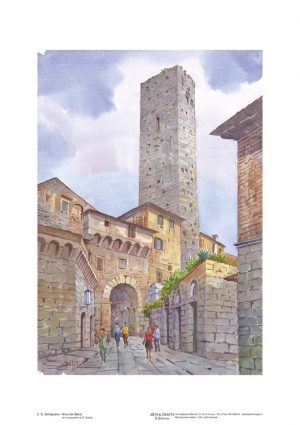 Poster 02 S. Gimignano: Arco dei Becci