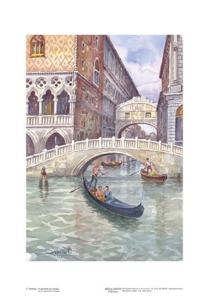 Poster 02 Venezia: In gondola sul canale