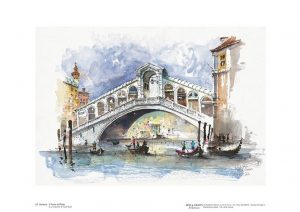 Poster 24 Venezia: Il Ponte di Rialto