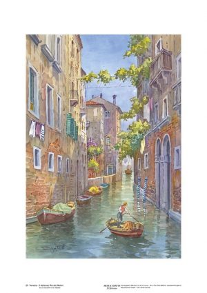 Poster 25 Venezia: Il delizioso Rio dei Meloni