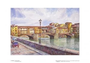 Poster 05 Firenze: Il Ponte Vecchio