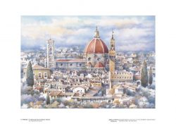 Poster 06 Firenze: Santa Maria del Fiore e Palazzo Vecchio