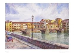 Poster 01 Firenze: Il Ponte Vecchio