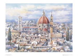 Poster 04 Firenze: Santa Maria del Fiore e Palazzo Vecchio
