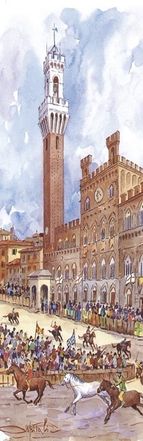 SL 01 Siena - Il Palio: 2 Luglio, 16 Agosto