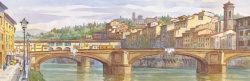 SL 28 Firenze - Panorama dal Ponte Santa Trinita