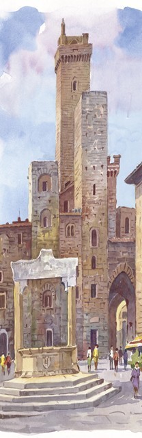 SL 03 S. Gimignano - Piazza della Cisterna, Torri degli Ardinghelli